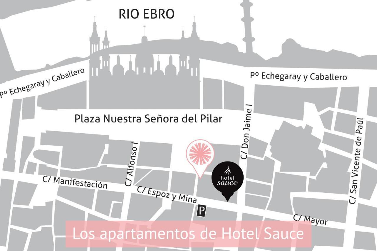 Apartamentos Sabinas El Pilar Zaragoza Kültér fotó